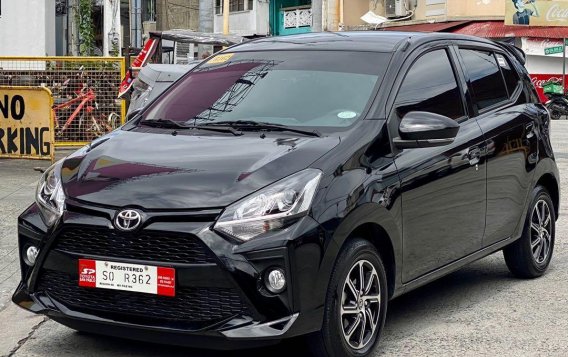 Sell Black 2021 Toyota Wigo in Makati-1