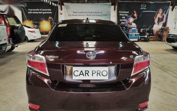 Selling Red Toyota Vios 2017 in San Fernando-4