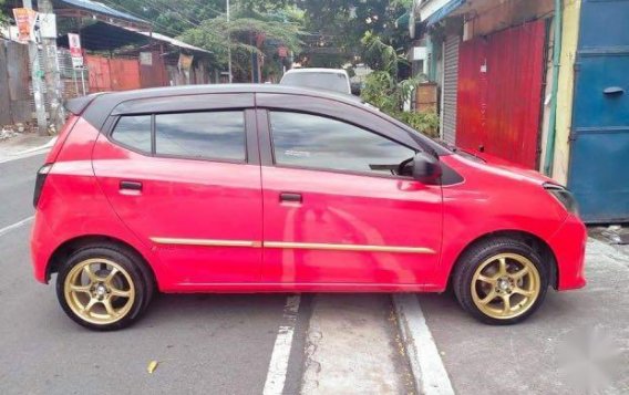 Sell Red 2016 Toyota Wigo in Quezon City-1