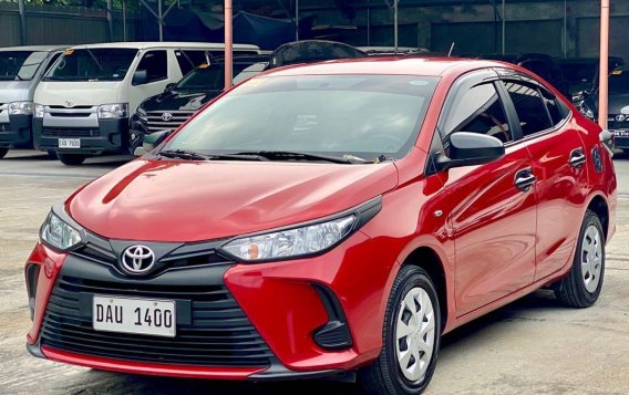 Red Toyota Vios 2021 for sale in Makati-1