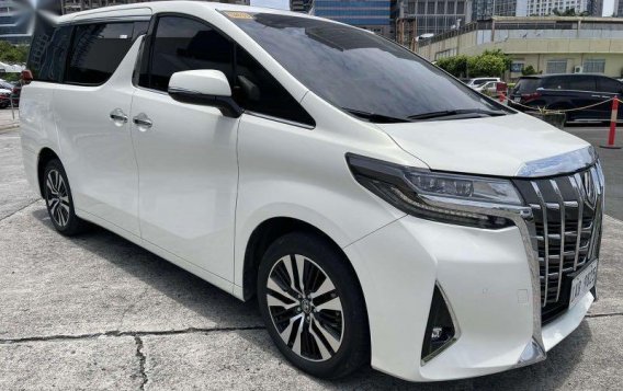 Pearl White Toyota Alphard 2019 for sale in Automatic-5