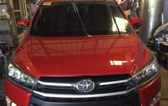 Red Toyota Innova 2018 for sale in Imus