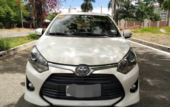 Selling White Toyota Wigo 2018 in Quezon