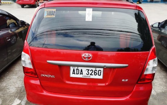 Red Toyota Innova 2014 for sale-1