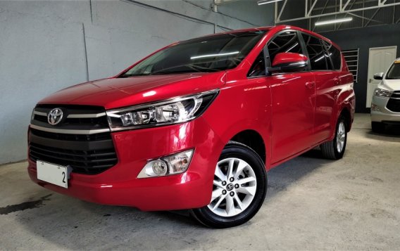 Red Toyota Innova 2018 for sale in Paranaque