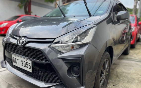 Grey Toyota Wigo 2021 for sale in Quezon
