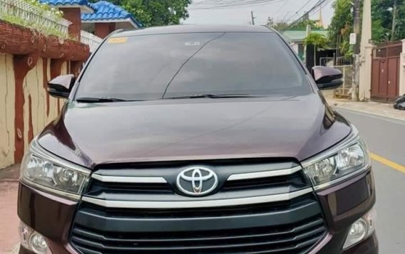 Red Toyota Innova 2019 for sale in Marikina-2