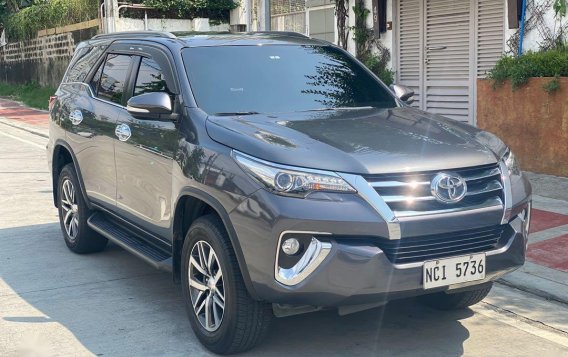 Sell Grey 2017 Toyota Fortuner in Quezon City