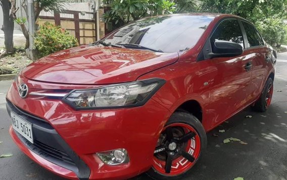 Red Toyota Vios 2018 for sale in Quezon City