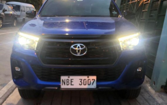 Blue Toyota Hilux 2019 for sale in Pasay