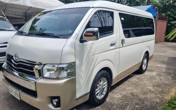Pearl White Toyota Hiace 2020 for sale in Malabon-5