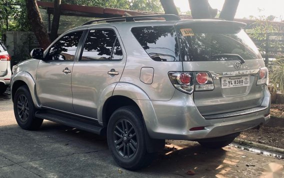 Silver Toyota Fortuner 2015 for sale in San Mateo-3