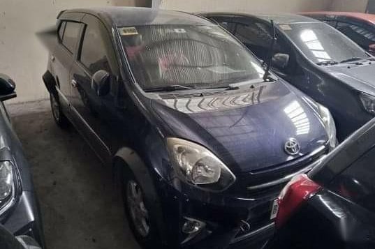 Blue Toyota Wigo 2017 for sale in Quezon-1