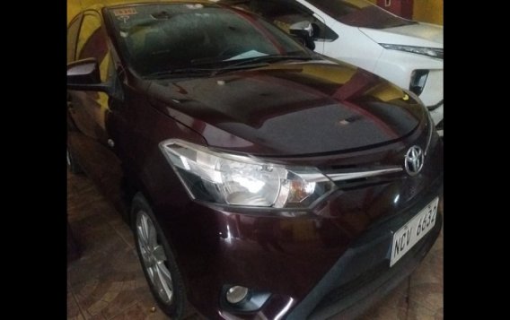 Red Toyota Vios 2018 Sedan at  Manual for sale in Caloocan-1