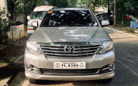 Silver Toyota Fortuner 2015 for sale in San Mateo