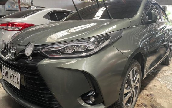 Selling Green Toyota Vios 2021 in Quezon