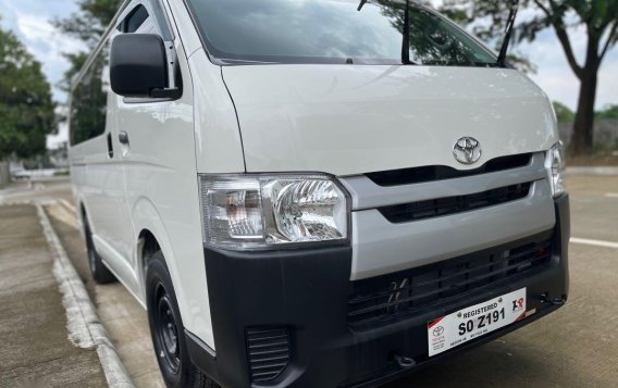 White Toyota Hiace 2021 for sale in Quezon