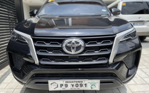 Selling Black Toyota Fortuner 2021 in Quezon