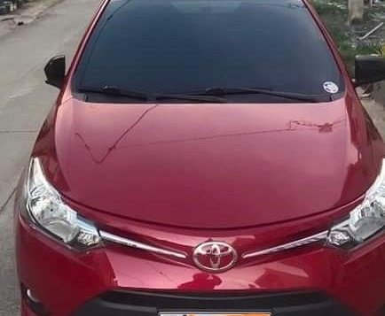 Red Toyota Vios 2015 for sale in Marikina