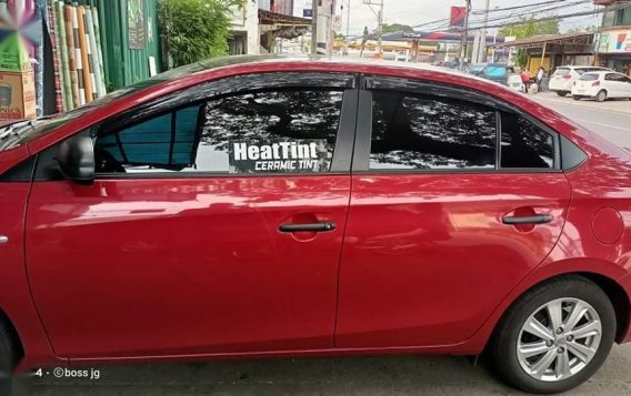 Red Toyota Vios 2015 for sale in Marikina-1