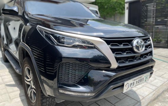 Selling Black Toyota Fortuner 2021 in Quezon-1