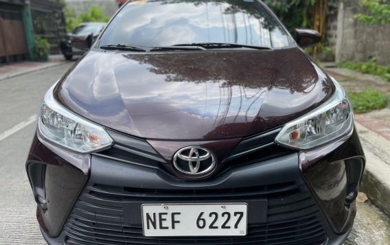 Sell Red 2021 Toyota Vios in Quezon City