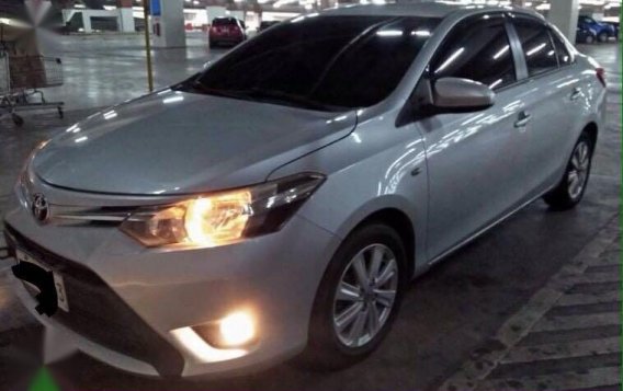 Silver Toyota Vios 2016 for sale in Automatic-1