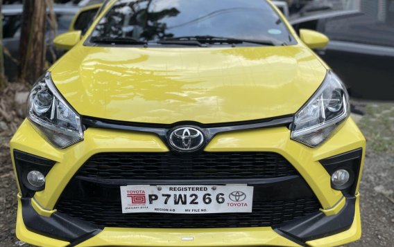 Sell Yellow 2021 Toyota Wigo in Quezon City