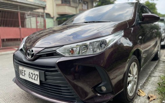 Sell Red 2021 Toyota Vios in Quezon City-1