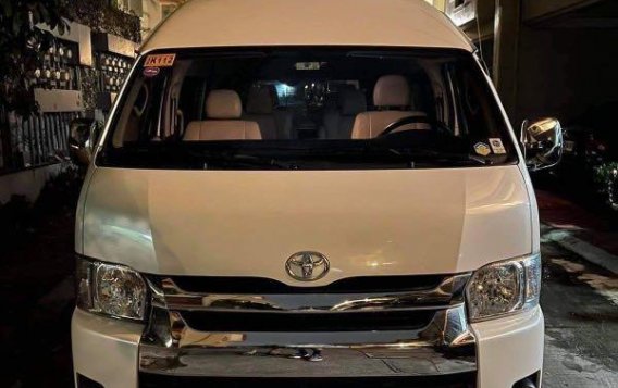 Sell Pearl White 2019 Toyota Hiace Super Grandia in San Juan