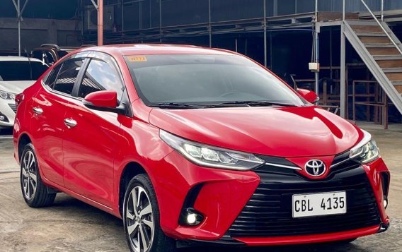 Selling Red Toyota Vios 2021 in Makati