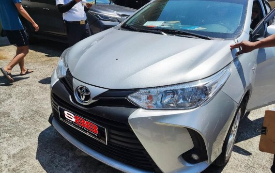 Pearl White Toyota Vios 2021 for sale in Quezon