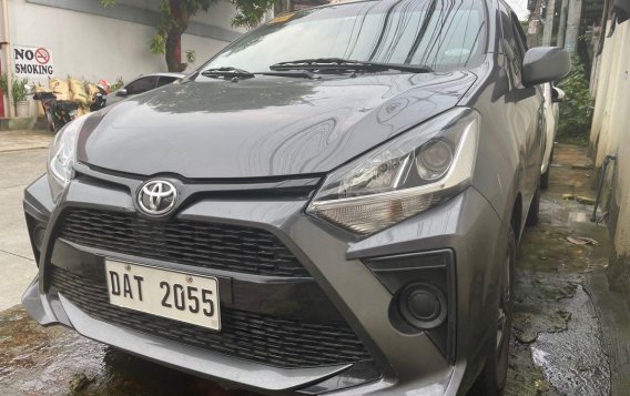 Selling Grey Toyota Wigo 2021 in Quezon City