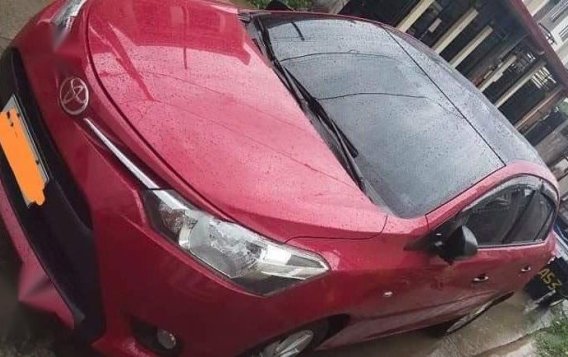 Red Toyota Vios 2015 for sale in Marikina-4