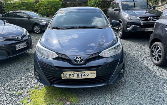 Blue Toyota Vios 2019 for sale in Quezon-1