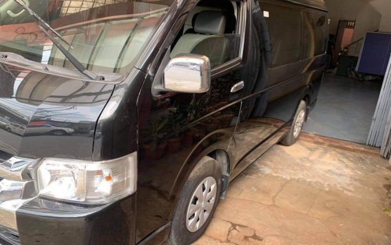 Black Toyota Hiace 2016 for sale in Manual-5