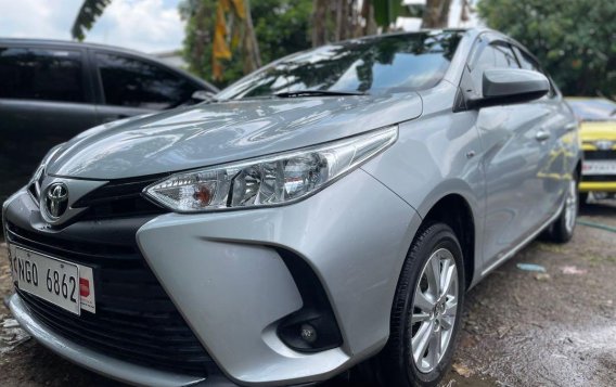 Silver Toyota Vios 2021 for sale in Automatic