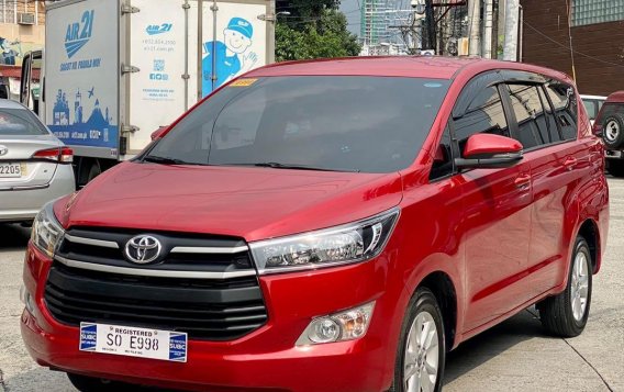 Red Toyota Innova 2021 for sale in Makati-1