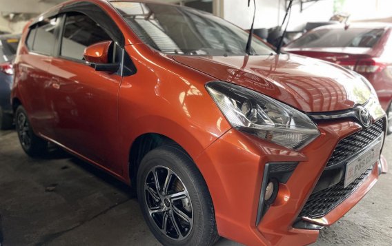 Orange Toyota Wigo 2021 for sale in Manual-1