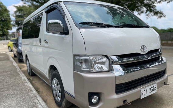 Pearl White Toyota Hiace 2019 for sale in Quezon City-2