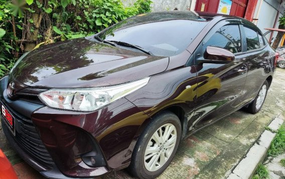 Red Toyota Vios 2021 for sale in Quezon