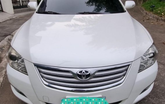 Pearl White Toyota Camry 2008 for sale in Automatic-1