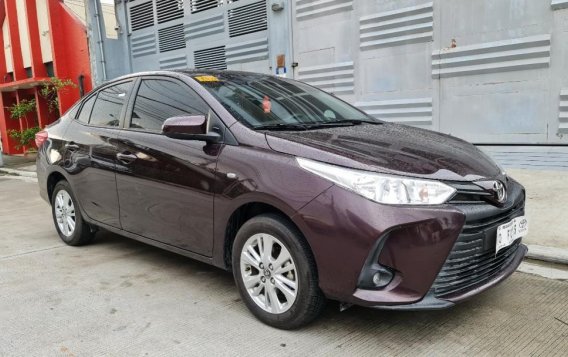 Purple Toyota Vios 2021 for sale in Quezon-1