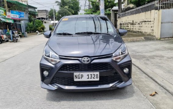 Selling Grey Toyota Wigo 2021 in Quezon