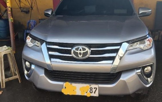 Brightsilver Toyota Fortuner 2018 for sale in San Juan-5