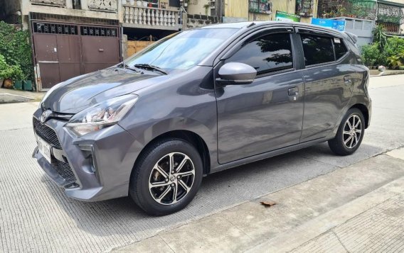 Selling Grey Toyota Wigo 2021 in Quezon-1