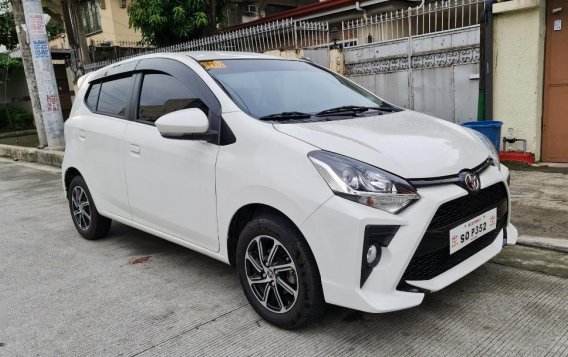 Selling White Toyota Wigo 2021 in Quezon-1