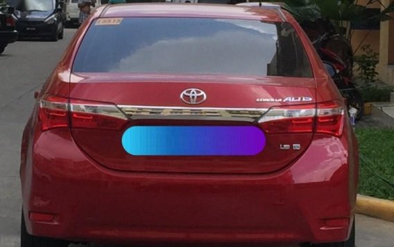 Red Toyota Corolla Altis 2016 for sale in Quezon City-1