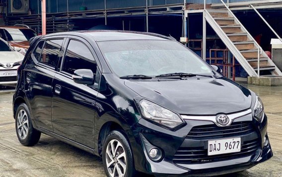 Black Toyota Wigo 2019 for sale in Makati