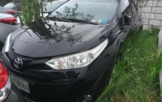 Black Toyota Vios 2019 for sale in Manual